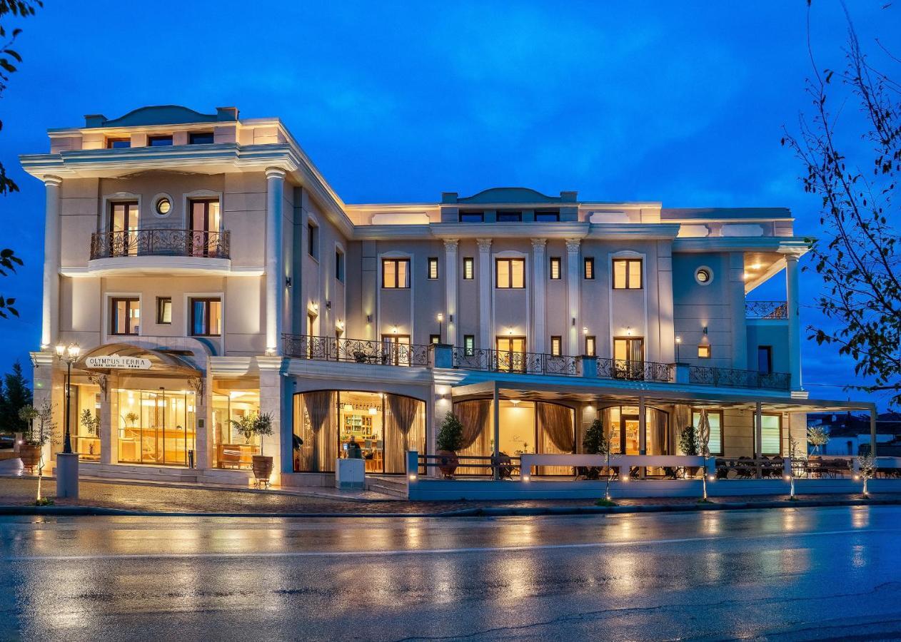 Olympus Terra Boutique Hotel Lárissa Exterior foto